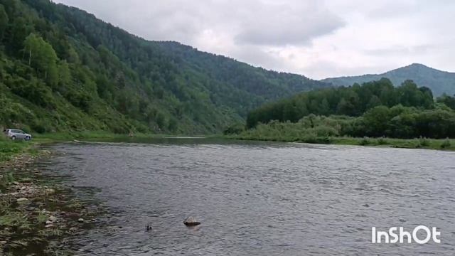 Река Песчаная Осиновка ловля хариуса полеты на дроне