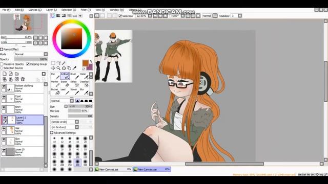 Futaba Sakura Persona 5 Speedpaint