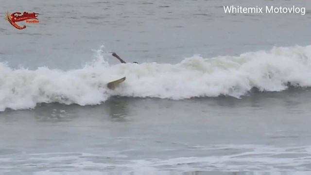 Mind Blowing Stormy Surf Stunts w/ Philmar Alipayo @ Baler Aurora
