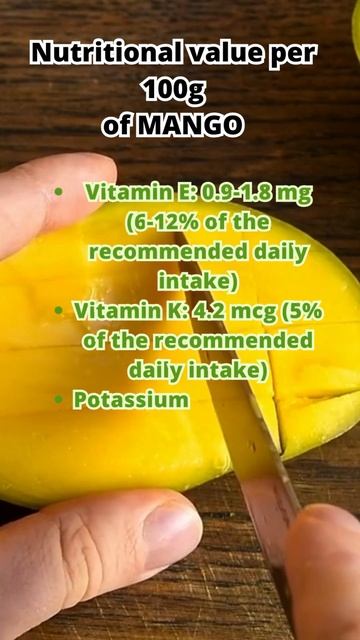 MANGO the king of tropical fruits #shorts #fruits #mango #food #nutritionalvalue #exotic