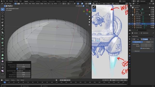 8.03 - Creating SubD Body Shape