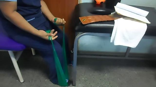 Pie caído o pie pendular / Terapia en casa