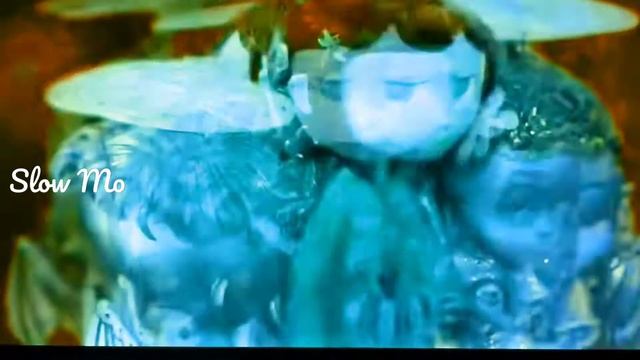 Coraline end credits,but in a different color