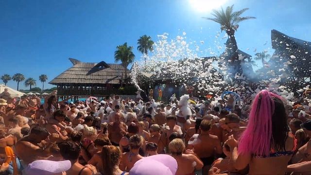 Pegasos World, Side, Turkey. Foam Party July 2022