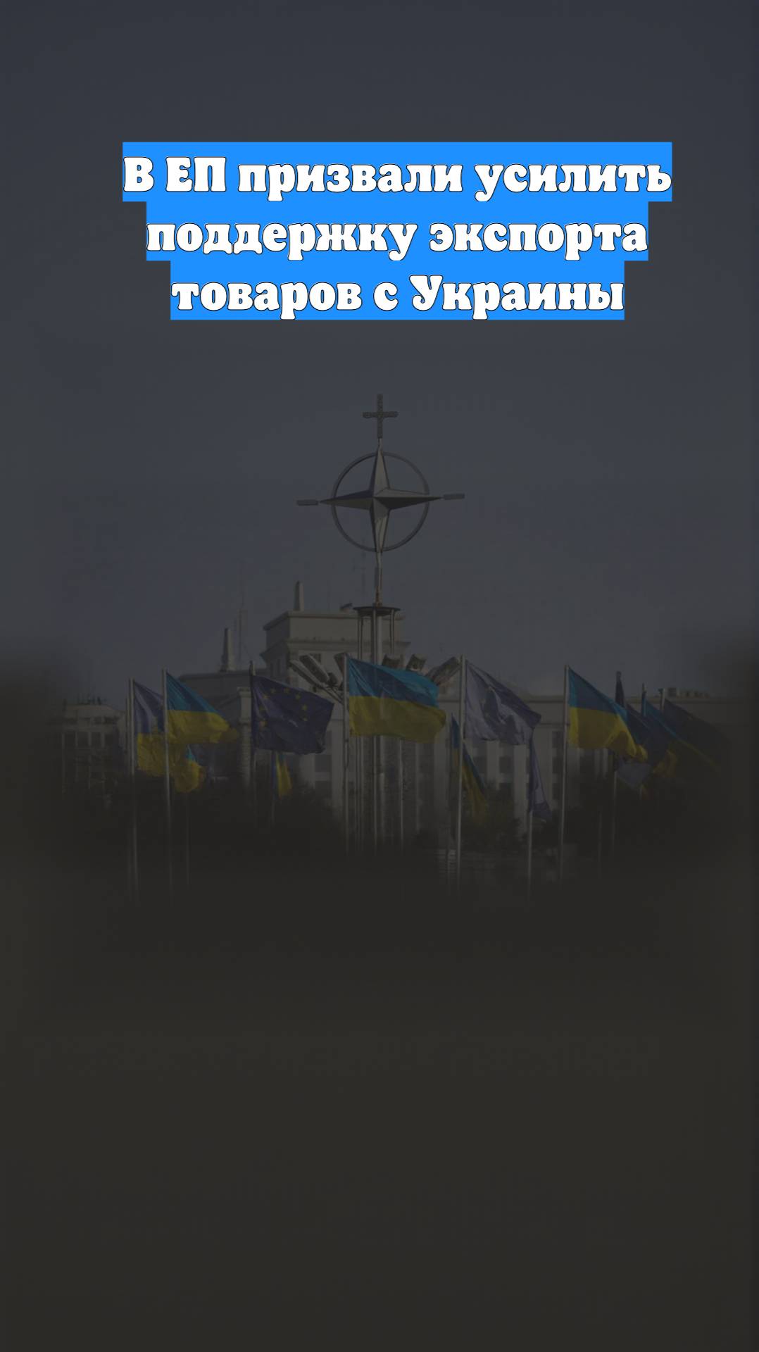 В ЕП призвали усилить поддержку экспорта товаров с Украины