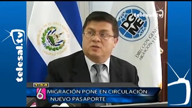 Nuevo pasaporte de El Salvador [2013]