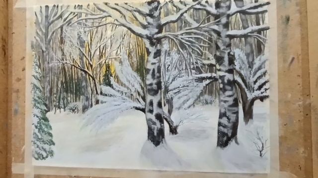 #рисунок#самоучкахудожник#гуашь#акрил#карандаш#портрет