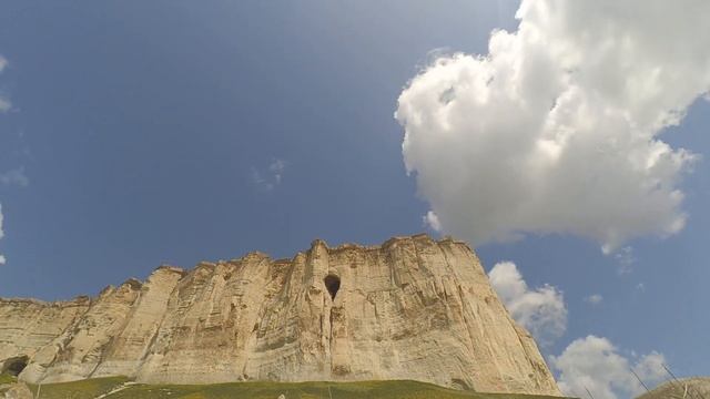 Time-lapse, Белая скала (Ак-Кая).#Белаяскала#весна#облака#таймлапс
