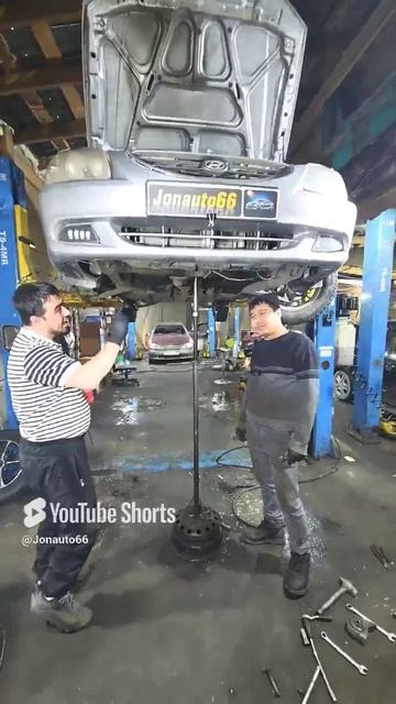 Замена выжимного подшипника на hyundai accent. #jonauto66 #89667101212 #automobile