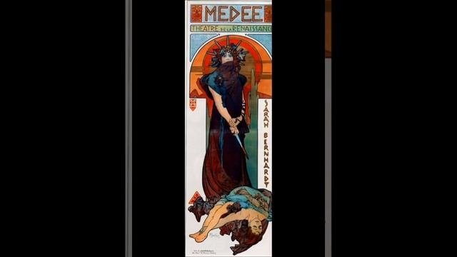 Чехия, Прага. Часть 11. Художник Альфонс Муха. Плакаты, реклама