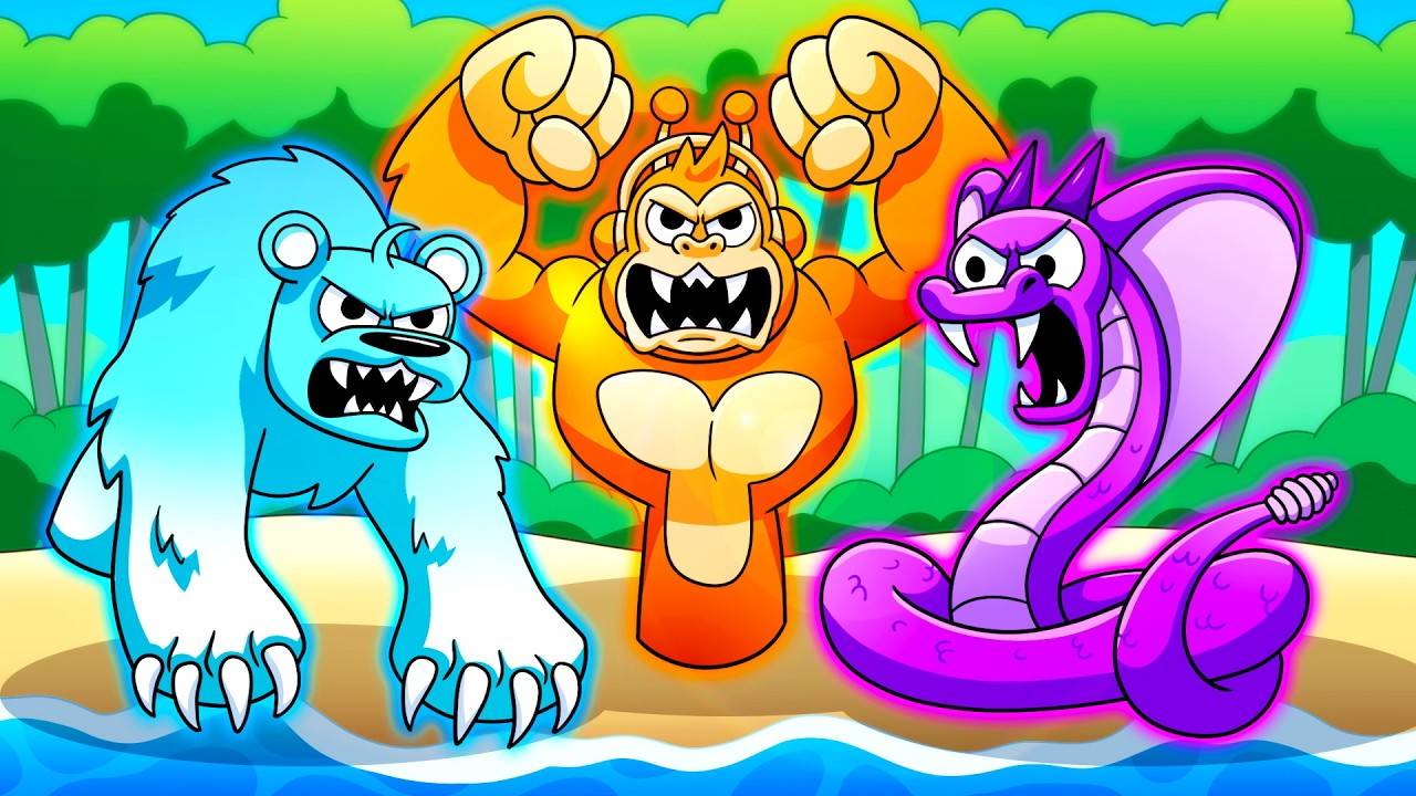 СПРАНКИ: ЦАРСТВО ЖИВОТНЫХ - GameToons Анимация | SPRUNKI: ANIMAL KINGDOM на русском | fReelaN SHOW