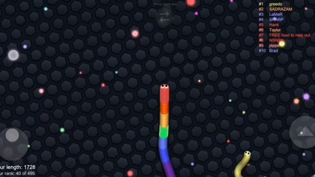 Slither. io обучение /мои приёмы
