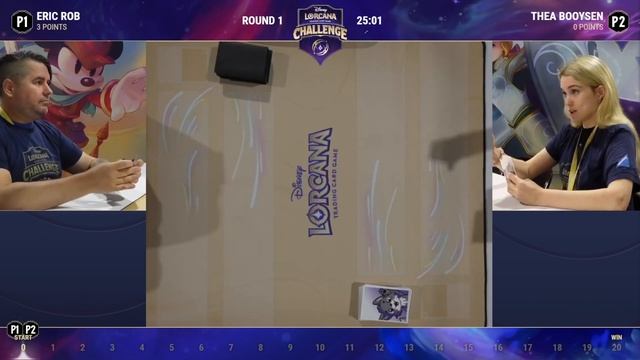 Atlanta Disney Lorcana Challenge - Round 1 Eric Rob vs Thea Booysen