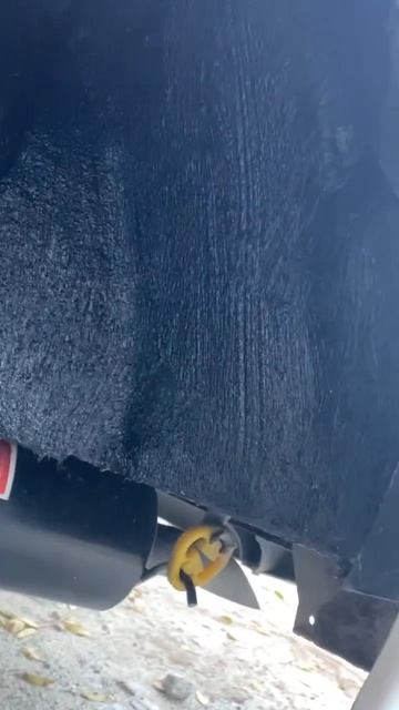 Обработка арок ваз 2114 (смесь: мастика 70% и пуш сало 30%)