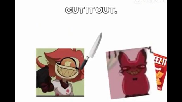 Nifty vs cursed cat alastor