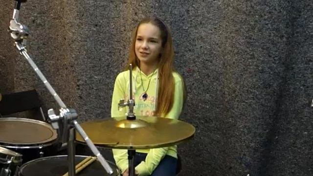 Отзыв ученицы по классу барабанов