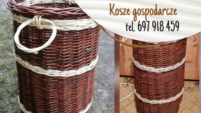Koszyk wiklinowy Sarzyna Wiklina Sarzyna Cuda z Wikliny Marcin Żuraw