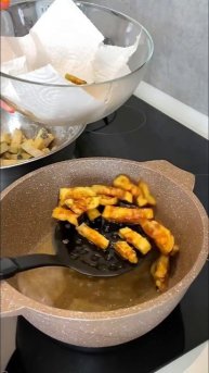 Салат с хрустящими баклажанами!