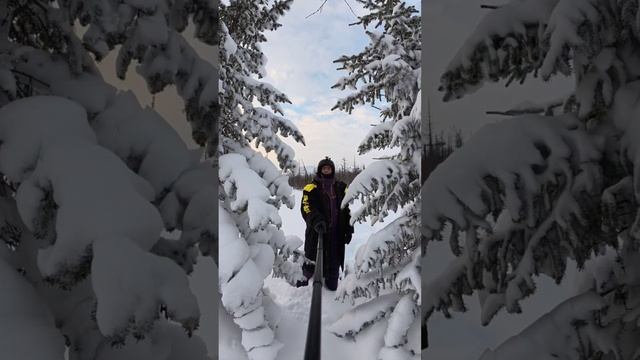 На Медвежьей насыпало снега 👍🏻 Скоро сноукайтеры ворвутся сюда и будут рассекать просторы тундры