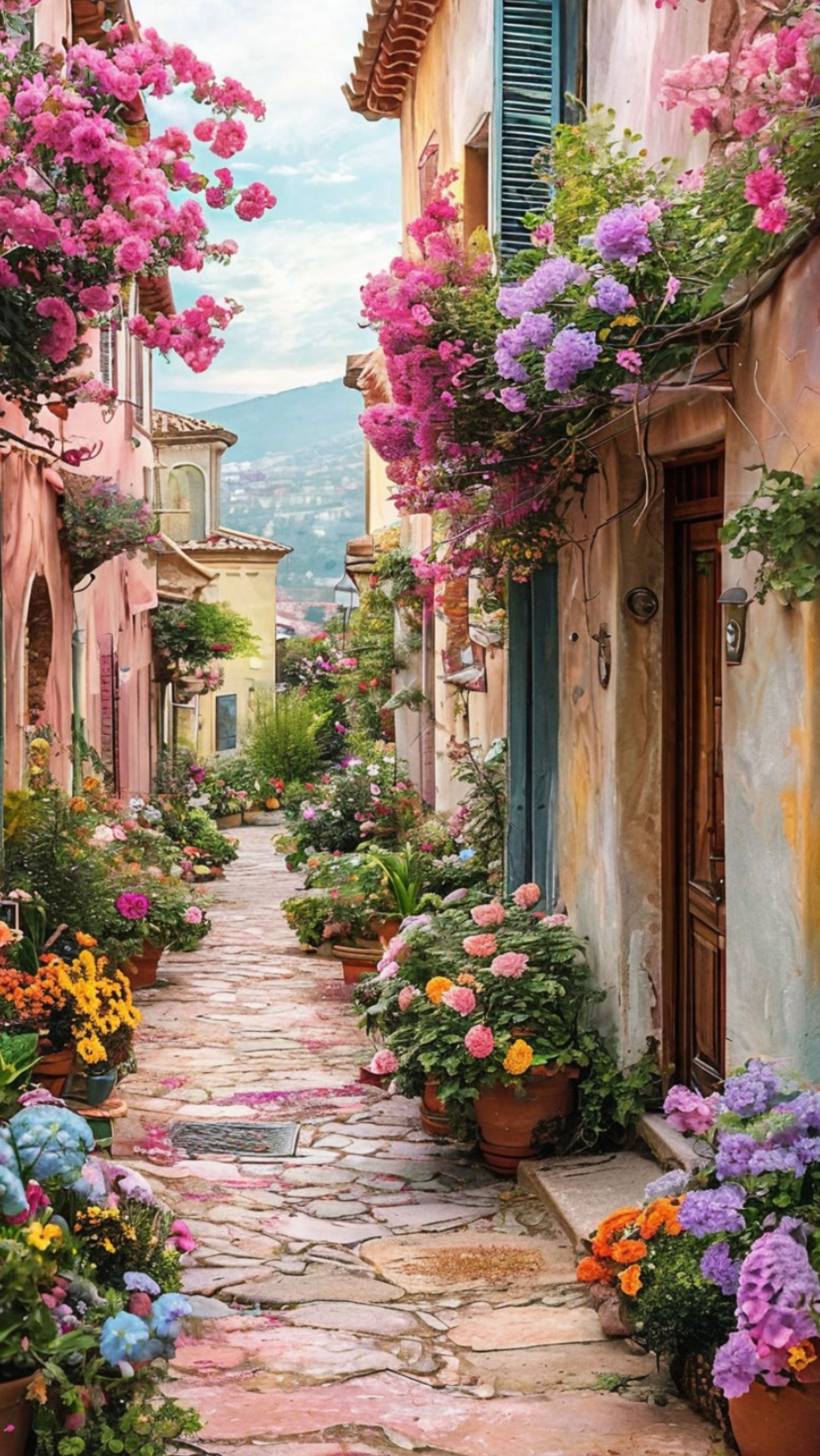 Весна в старом городе