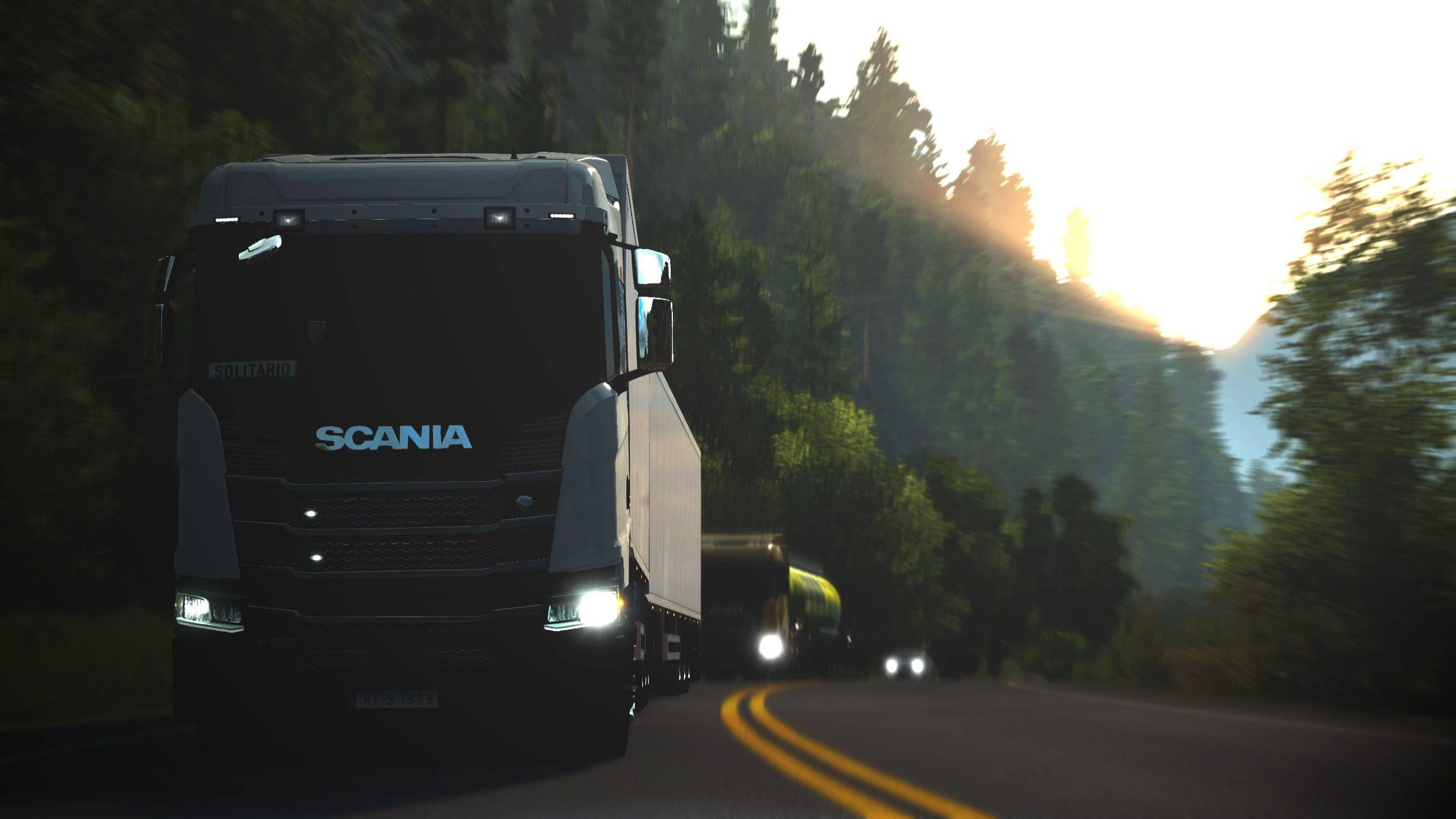 Euro Truck Simulator 2 "Radio Record" Катаемся на фуре под радио!
