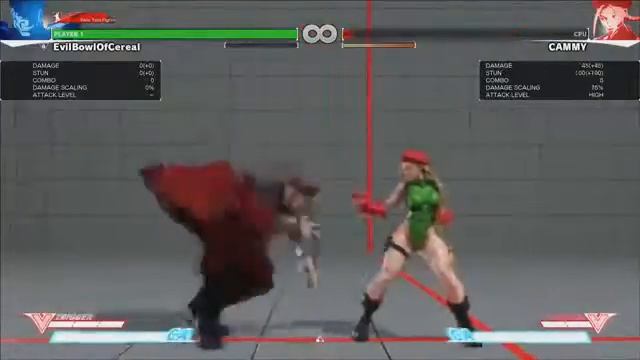 M.bison target combos(no meter)