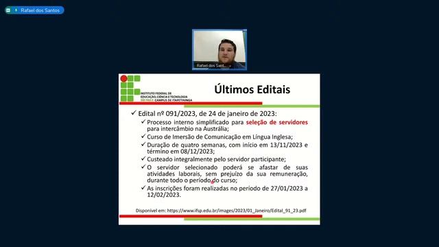 Conversa com a Direção - 02/03/2023 - ARINTER e CeLin