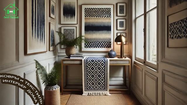 Ковры и текстиль в современном интерьере 🛋️ (26)