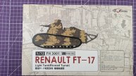 обзор FlyHawk Model. Renault FT-17 1/72