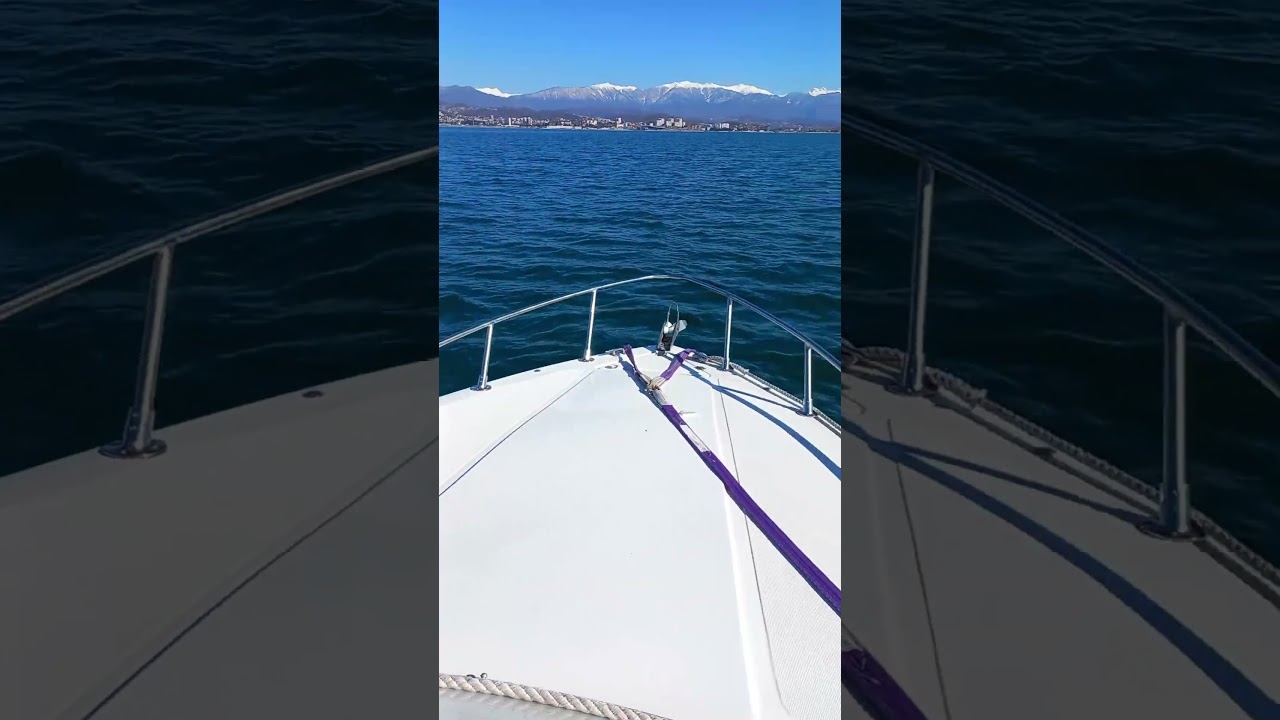 Черном море в Сочи - ловля трофея с панорамой гор и моря!