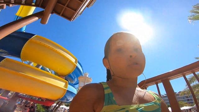 Аквапарк в отеле Quattro beach SPA Resort 5*
