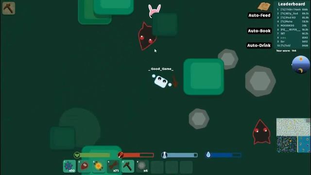 Starve io #2 -Выйдем в топ?