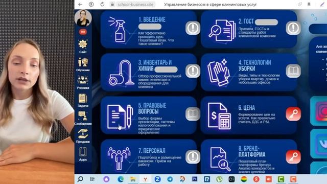 Управление бизнесом в сфере клининговых услуг. Обзор онлайн-курса