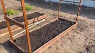ДЕРЕВЯННЫЕ ГРЯДКИ своими руками! Огуречник! Огород с нуля!