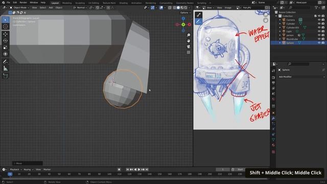8.02 - Blocking out Shapes