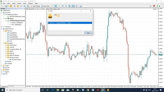 Create your own Auto Trading EA Robot Alert MT5- 1