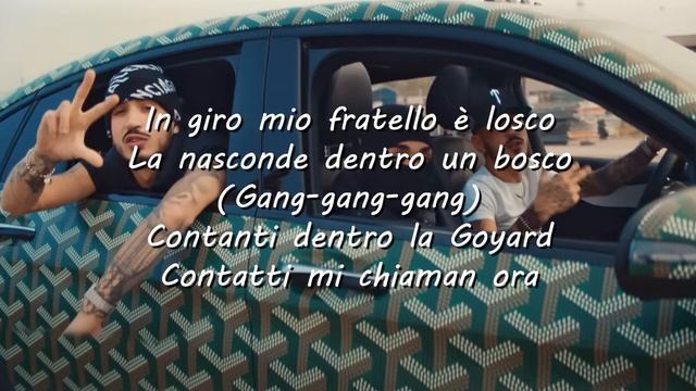 Capo Plaza Goyard testo