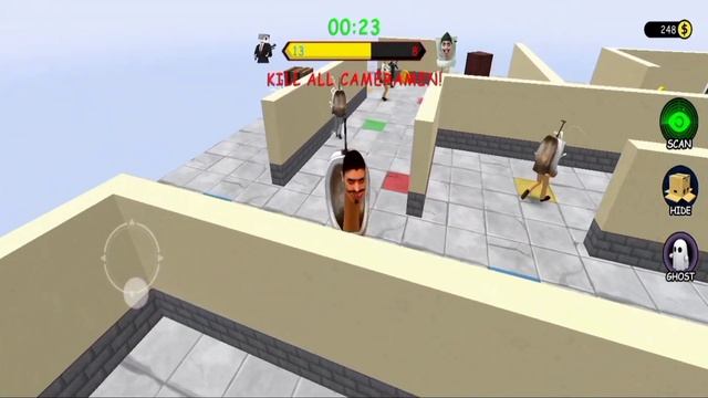 Toilet War || Skibd VS Camera Man Trying New Game On Play Store