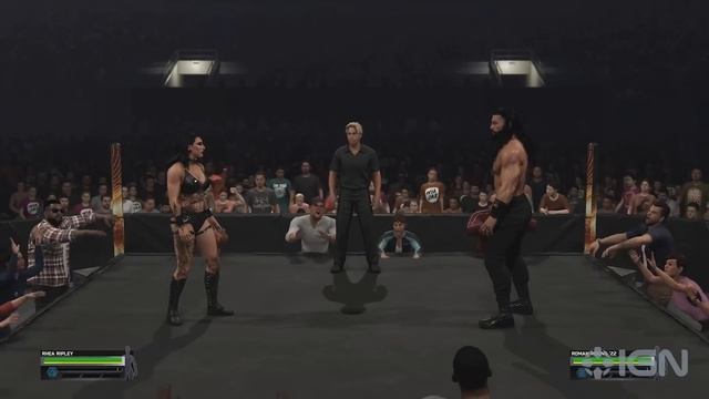 WWE 2K25: геймплей матча Underground с комментариями разработчиков