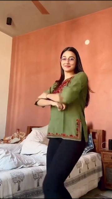 Young Girl Dance At Home