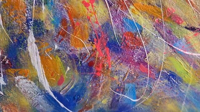 New painting Flower of Life 100х100 cm, acrylic on canvas