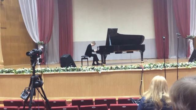 Бетховен Соната ор 14 №2 G dur I часть