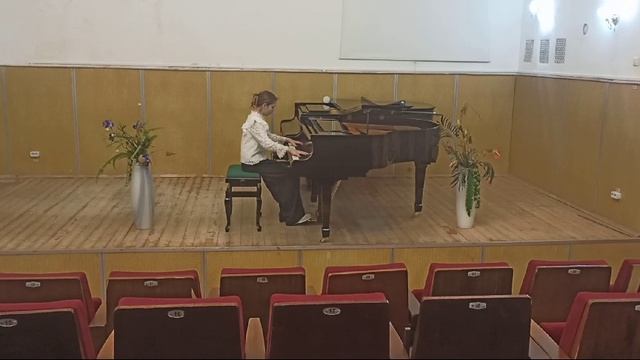 Бабурина Анастасия, 11 лет. Т. Шаверзашвили "Ноктюрн"
