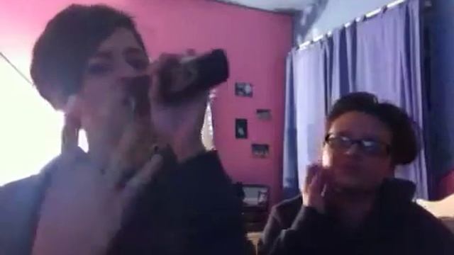 Lip Singing 4AM by Melanie Fiona lol