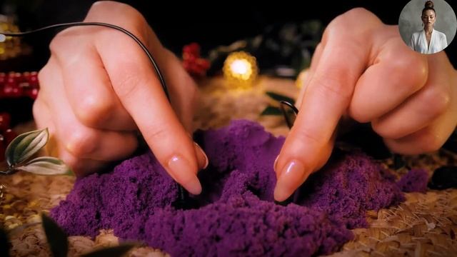 АСМР кинетический песок. ASMR звуки от которых бегут МУРАШКИ. Быстрый асмр.
