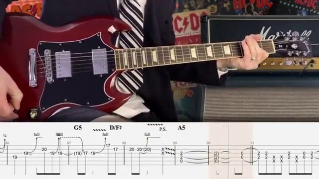 AC_DC- It's A Long Way To The Top(guitar cover tab)
