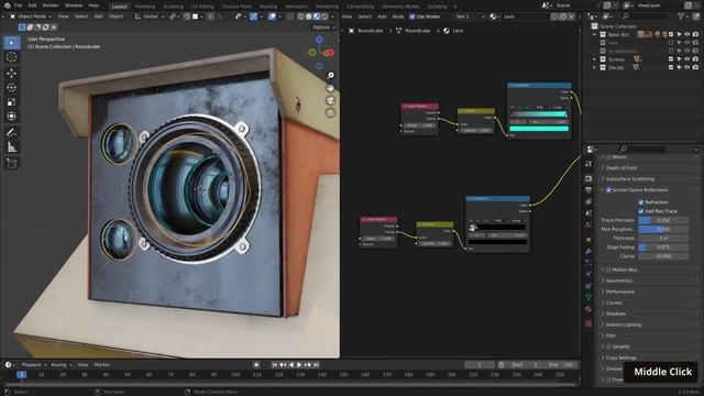 4.07 - Creating a Lens, Light, and Decal Material