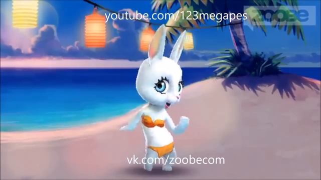 Zoobe Зайка Бананы, кокосы
