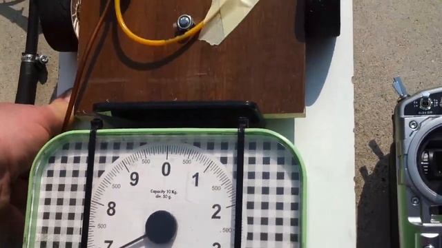 Test di spinta Turbina