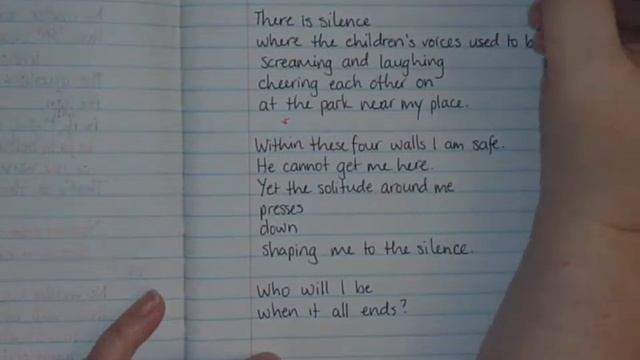 Revising Poetry (senior examples)